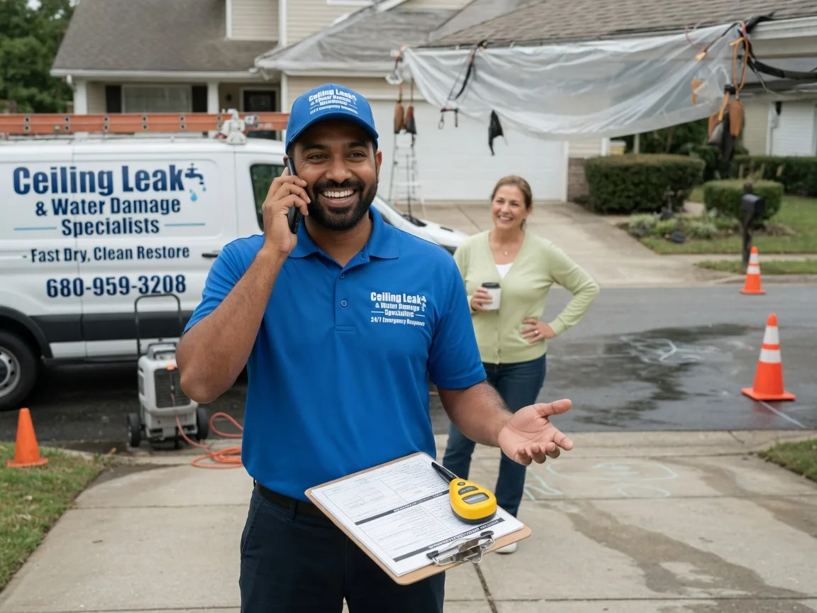 Ceiling Leak Cleanup East Haddam, CT FAQs